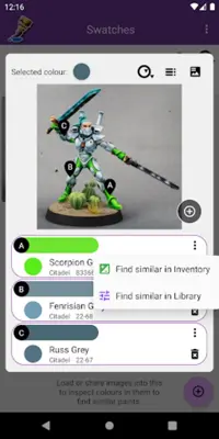 Brushrage - Miniature Painting android App screenshot 4